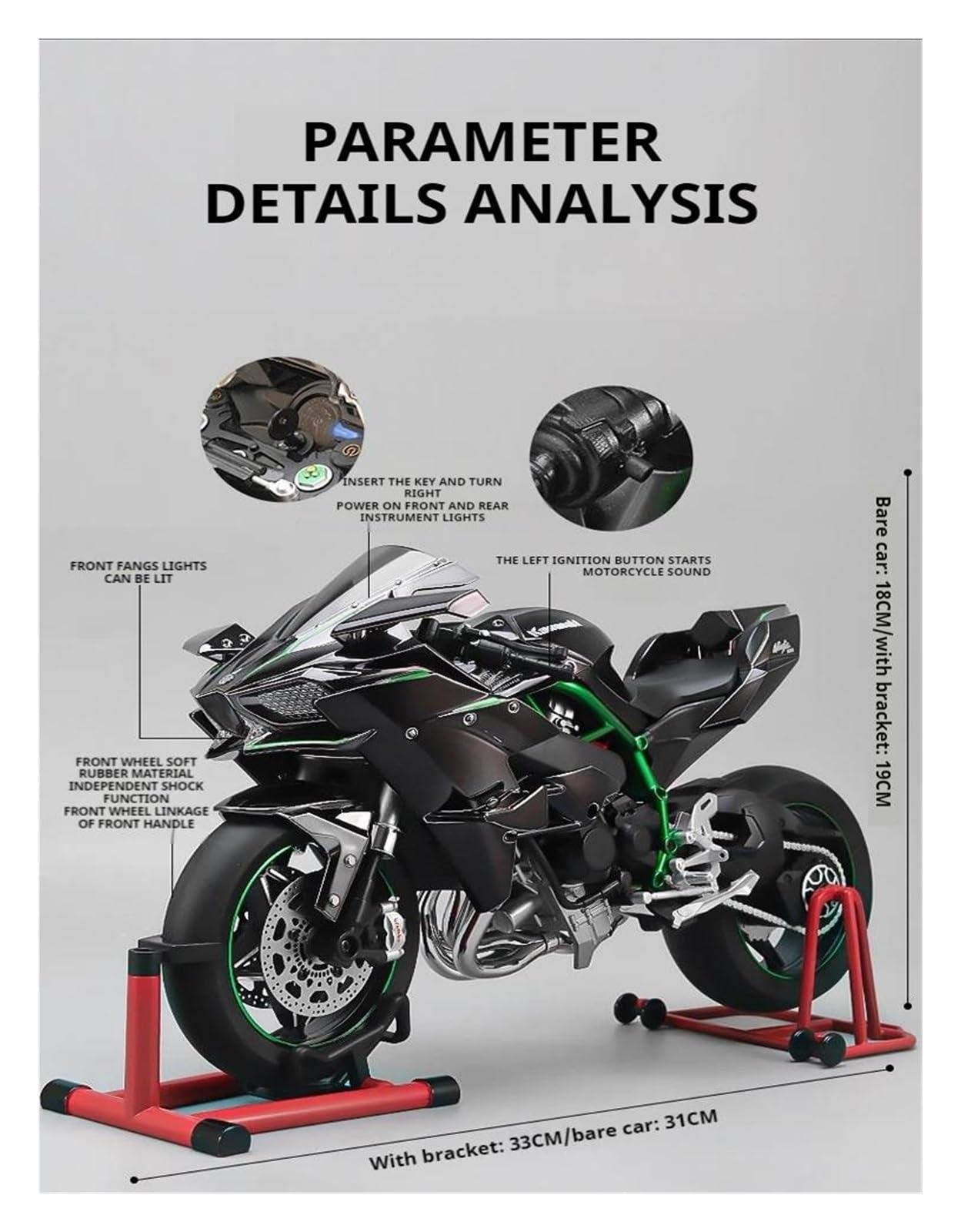 1/6 フィギュア Amazon.com: SHAYANZI Mini Simulation Motorcycle Toys 1:6 for